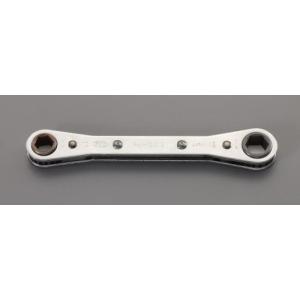 エスコ (ESCO)  EA602CC-2 8x10mm ラチェットメガネレンチ EA602CC-2｜orangetool