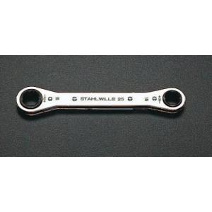 エスコ (ESCO)  EA602CD-4 12x13mm ラチェットメガネレンチ EA602CD-4｜orangetool