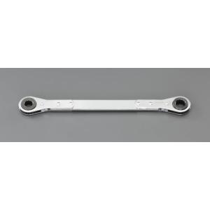 エスコ (ESCO)  EA602KS-5 18x21mm/356mm ラチェットめがねレンチ EA602KS-5｜orangetool