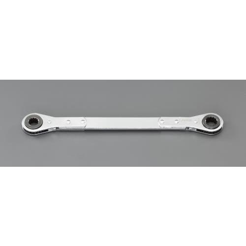 エスコ (ESCO)  EA602KS-5 18x21mm/356mm ラチェットめがねレンチ EA...