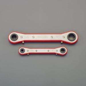 【SALE価格】エスコ (ESCO)  EA602SE-10 2本組 4サイズラチェットレンチ EA602SE-10｜orangetool
