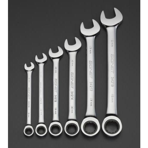 【SALE価格】エスコ (ESCO)  EA614DA 6本組 ギヤーレンチ(ラチェット) EA61...