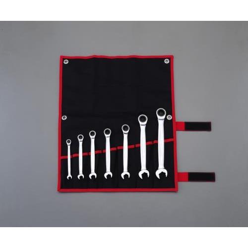 【SALE価格】エスコ (ESCO)  EA614HR 7本組/8-19mm コンビネーションギアレ...