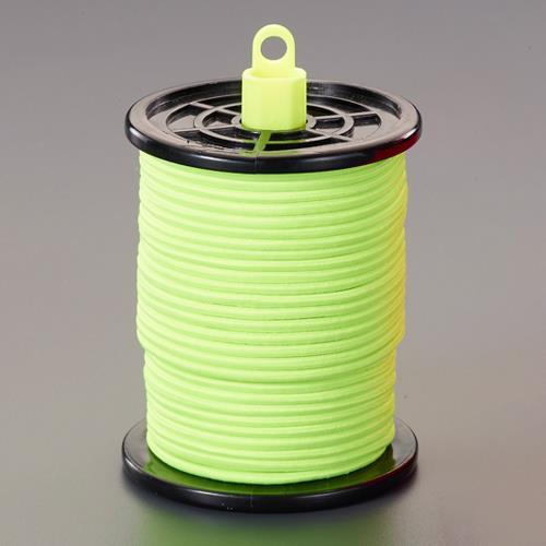 エスコ (ESCO)  EA628AS-41 φ3.0mmx 30m 水糸(ゴム製/イエロー) EA...