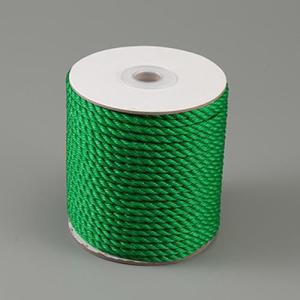 エスコ (ESCO)  EA628MT-35 5.0mmx30m ポリエチレンロープ(三つ打ち/緑 EA628MT-35｜orangetool