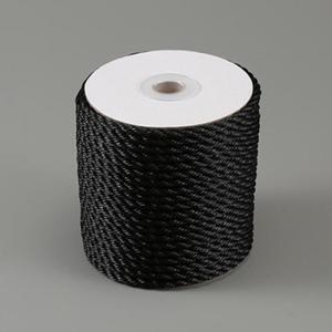 エスコ (ESCO)  EA628MT-36 5.0mmx30m ポリエチレンロープ(三つ打ち/黒 EA628MT-36｜orangetool