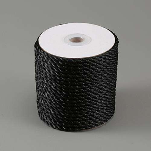 エスコ (ESCO)  EA628MT-36 5.0mmx30m ポリエチレンロープ(三つ打ち/黒 ...