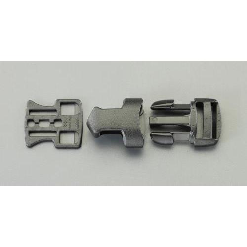 エスコ (ESCO)  EA628RA-325 25mm バックル(プラスチック製・2個) EA62...
