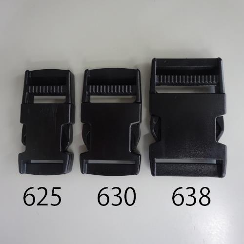 エスコ (ESCO)  38mm バックル(サイドリリース/プラスチック製/5個) EA628RA-...