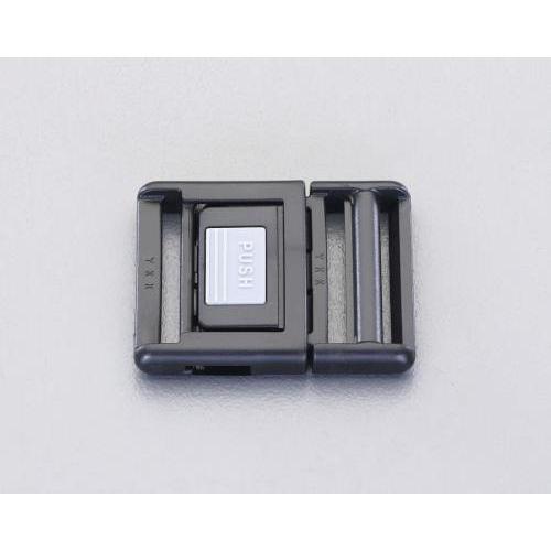 エスコ (ESCO)  EA628RB-25 25mm バックル(フロントリリース/プラスチック製)...