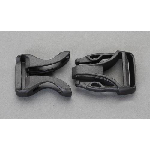 エスコ (ESCO)  25mm バックル(サイドリリース/プラスチック製) EA628RB-325...