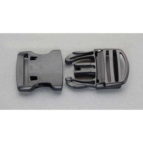 エスコ (ESCO)  EA628RB-538 38mm バックル(サイドリリース/プラスチック製)...