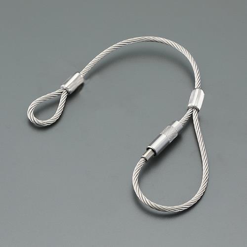 【SALE価格】エスコ (ESCO)  EA628SA-52 3.0mmx1.5m/7x19 ワイヤ...