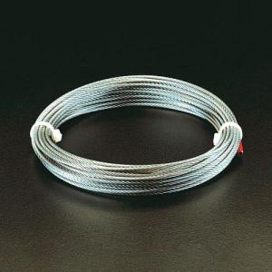 【SALE価格】エスコ (ESCO)  EA628SJ-0.6 0.63mmx30m/7x7 ワイヤーロープ(ステンレス製) EA628SJ-0.6｜orangetool