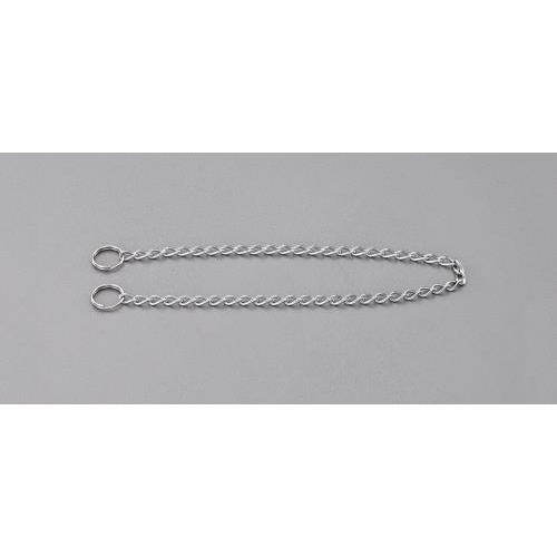 エスコ (ESCO)  EA628SK-56 1.6x400mm チェーン(ステンレス製/両端リング...