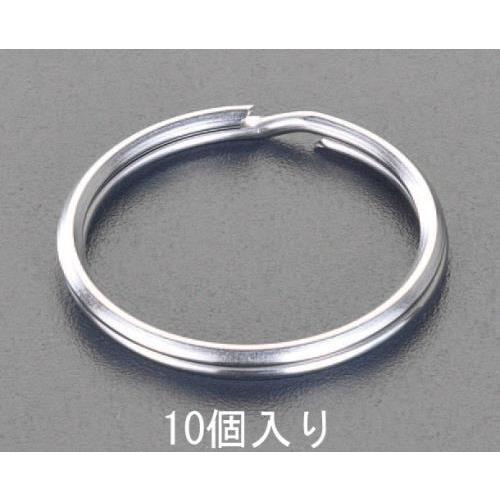 【SALE価格】エスコ (ESCO)  25x2.3mm ２重リング(ステンレス製/10個) EA6...