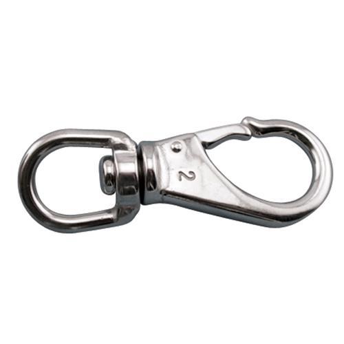 【SALE価格】エスコ (ESCO)  EA638FP-3 116mm スイベルアイスナップ(ステン...