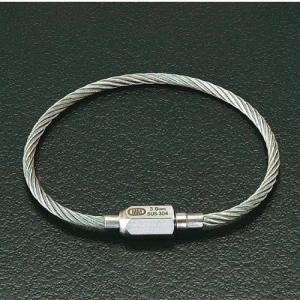 【SALE価格】エスコ (ESCO)  EA638JA-107 3.0x 385mm ワイヤーキャッチ(ステンレス製) EA638JA-107｜orangetool