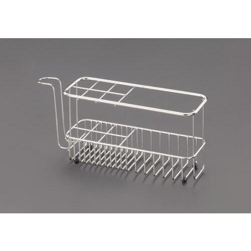 エスコ (ESCO)  EA638LF-93 218x 61mm 歯ブラシスタンド(ステンレス製) ...