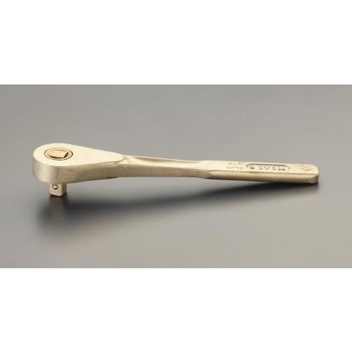 【SALE価格】エスコ (ESCO)  EA642LG-4 1/2&quot;sq ラチェットハンドル(ノンス...