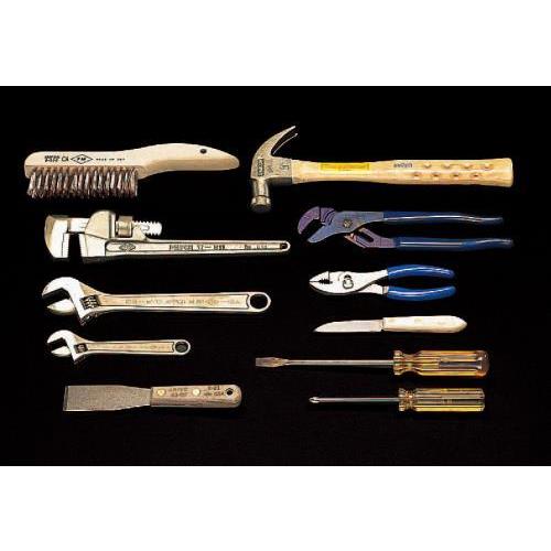 【SALE価格】エスコ (ESCO)  EA642XA-12 11丁組ツールキット(ノンスパーキング...