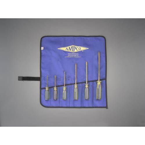 【SALE価格】エスコ (ESCO)  EA642XA-1 6本組ドライバー(ノンスパーキング) E...