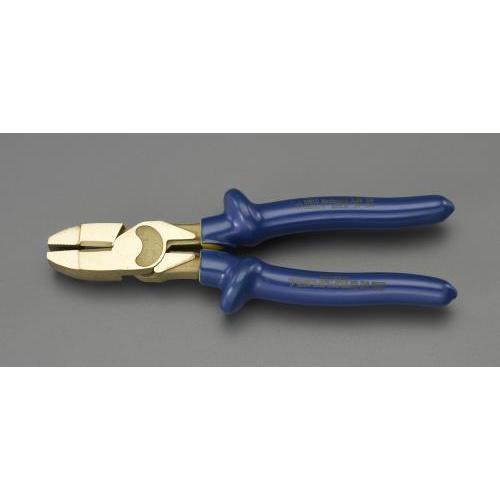【SALE価格】エスコ (ESCO)  EA642ZA-4 225mm 電工ペンチ(絶縁・防爆) E...