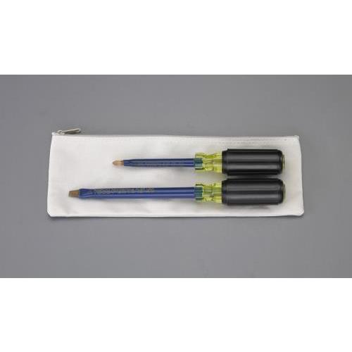 【SALE価格】エスコ (ESCO)  EA642ZB [+ -]ドライバーセット(絶縁・防爆) E...