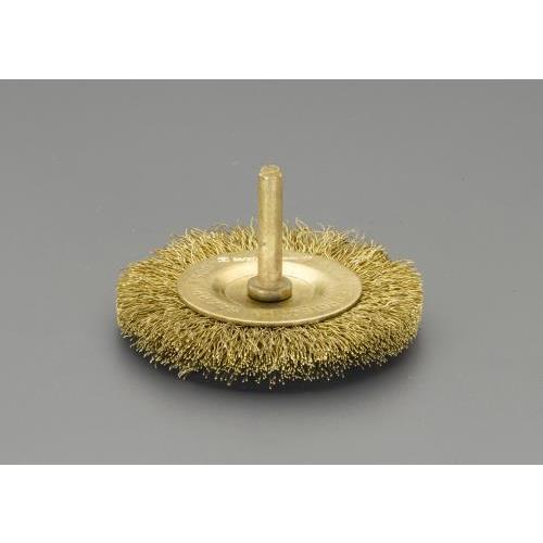 【SALE価格】エスコ (ESCO)  EA643HA-21 φ 75mm ホイールブラシ(ノンスパ...