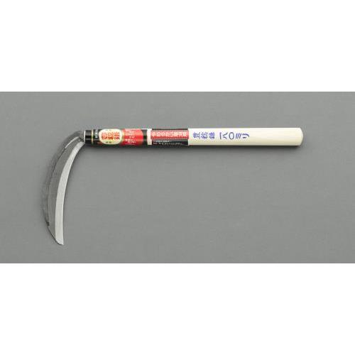 【SALE価格】エスコ (ESCO)  EA650BA-11 180mm/ 385mm 木柄薄鎌(片...
