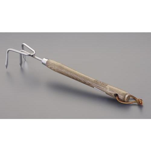 【SALE価格】エスコ (ESCO)  EA650BD-85 435mm 根かき(3本爪/ステンレス...