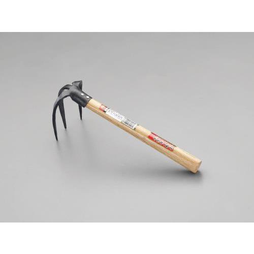 【SALE価格】エスコ (ESCO)  EA650BJ-37 345mm 片手鍬・3本爪 EA650...