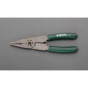 【SALE価格】エスコ (ESCO)  EA682JB 215mm ワイヤーストリッパー(圧着付) EA682JB｜orangetool