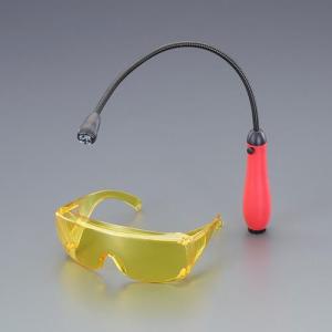 エスコ (ESCO)  EA705AE-1 [フロンガス] ガス検知UVライトセット(蛍光剤リーク用) EA705AE-1｜orangetool
