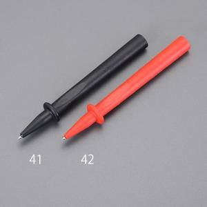 エスコ (ESCO)  EA707NC-41 φ2mm ピン式テストプローブ(黒) EA707NC-41｜orangetool
