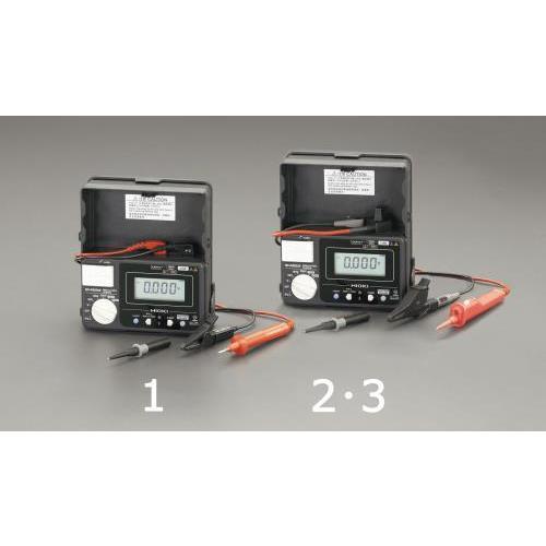 【SALE価格】エスコ (ESCO)  EA709BK-3 絶縁抵抗計(太陽光発電システム用) EA...