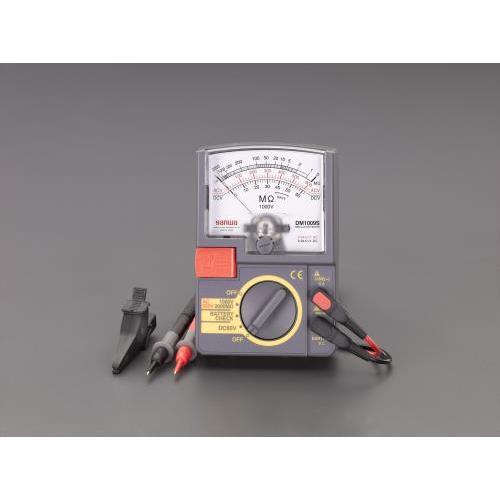 【SALE価格】エスコ (ESCO)  EA709G-15A [アナログ]絶縁抵抗計 EA709G-...