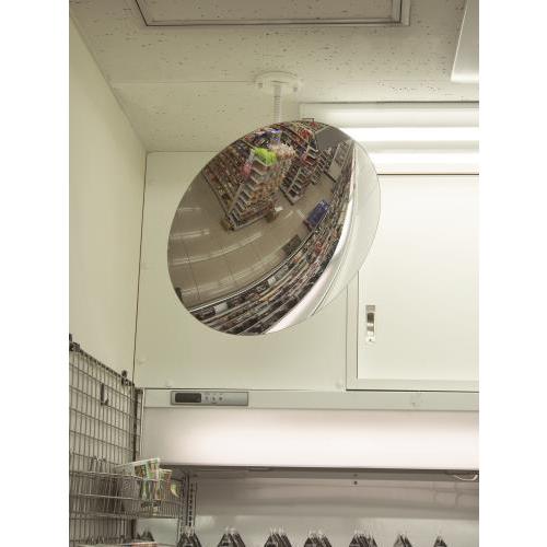 【SALE価格】エスコ (ESCO)  EA724ZK-28A φ280mm 凸面ミラー(アクリル製...