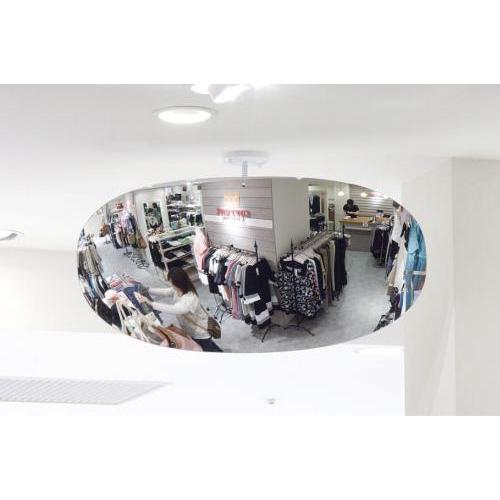 【SALE価格】エスコ (ESCO)  EA724ZK-31 550x275mm 凸面ミラー(オーバ...
