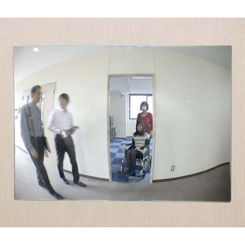 【SALE価格】エスコ (ESCO)  EA724ZM-18 460x330mm 通路用ミラー(左右...