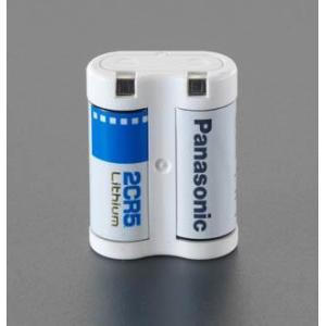 エスコ (ESCO)  EA758YC-6 [2CR5x1個] 6V 乾電池(リチウム・カメラ用) ...