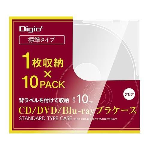 【SALE価格】エスコ (ESCO)  EA759GS-121A CD/DVD用ケース(10枚) E...