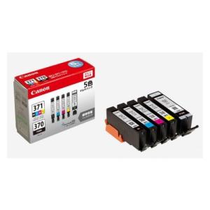 エスコ (ESCO)  EA759X-430 [キャノン] インクカートリッジ(5色セット/BCI-371+370/5MP EA759X-430｜orangetool