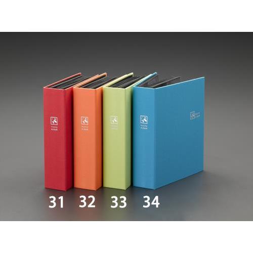 【SALE価格】エスコ (ESCO)  EA762CW-32 L判2段 アルバム(オレンジ) EA7...