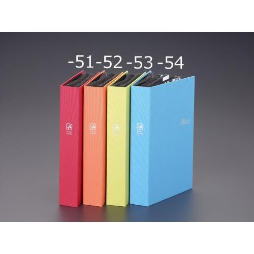 【SALE価格】エスコ (ESCO)  EA762CW-54 L判3段 アルバム(ブルー) EA76...