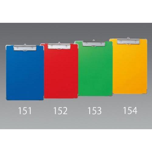 エスコ (ESCO)  EA762DA-153 A4/E型 クリップボード(グリーン) EA762D...