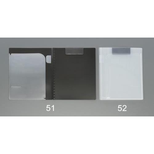 エスコ (ESCO)  EA762DA-52 320x237x6mm/A4 クリップファイル(マグネ...