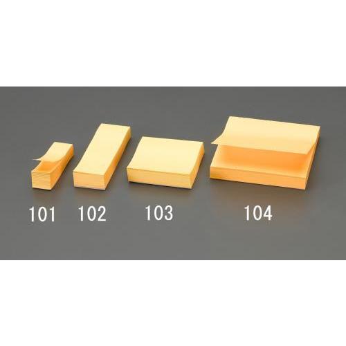 エスコ (ESCO)  EA762GA-104 75x75mm 強粘着メモ(90枚x20個) EA7...