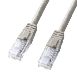 エスコ (ESCO)  EA764BB-247A 10 m LANケーブル(CAT6/つめ折れ防止/ライトグレー) EA764BB-247A｜orangetool