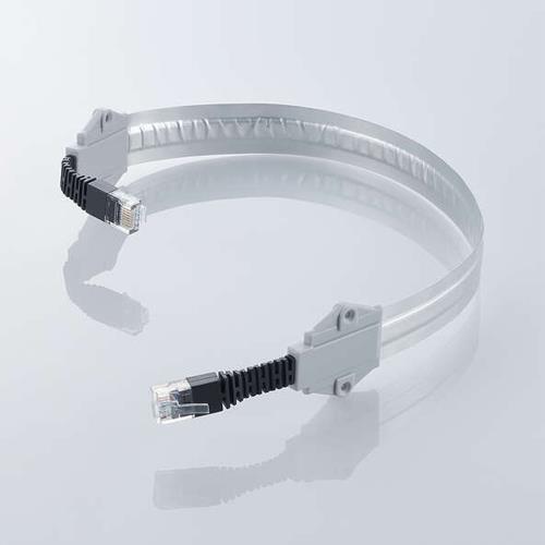 エスコ (ESCO)  400mm フラットＬＡＮケーブル(すきま用) EA764BF-201